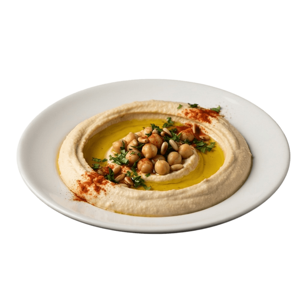 Teller Hummus